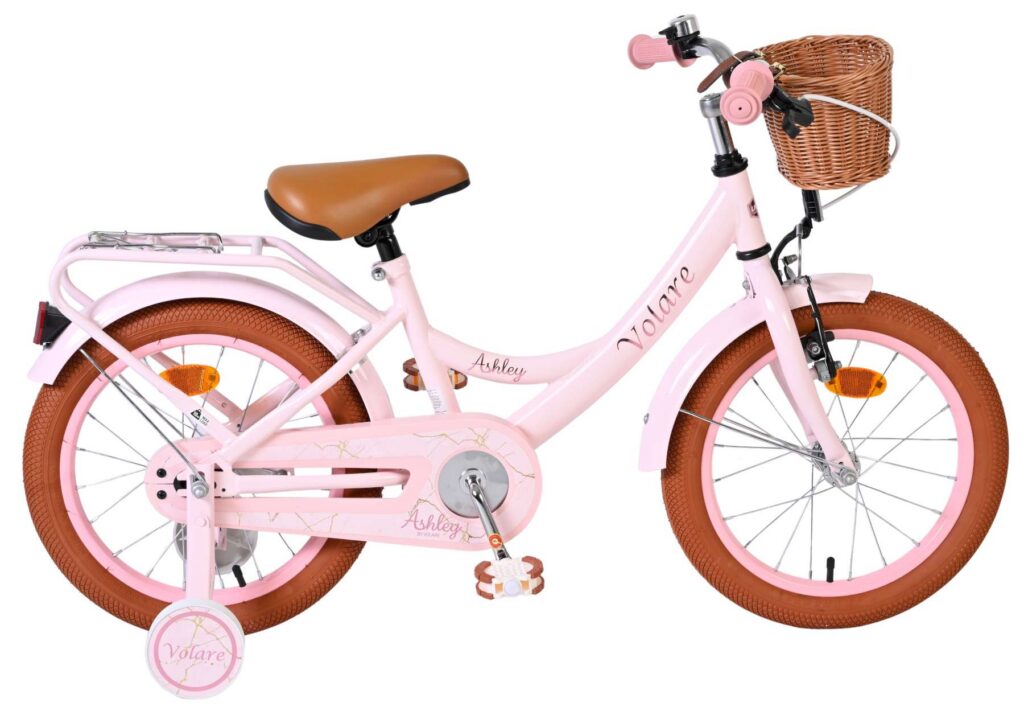 Volare Ashley Kinderfiets – Meisjes – 16 inch – Roze