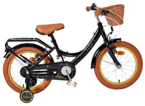 Volare Ashley Kinderfiets – Meisjes – 16 inch – Zwart – Twee Handremmen