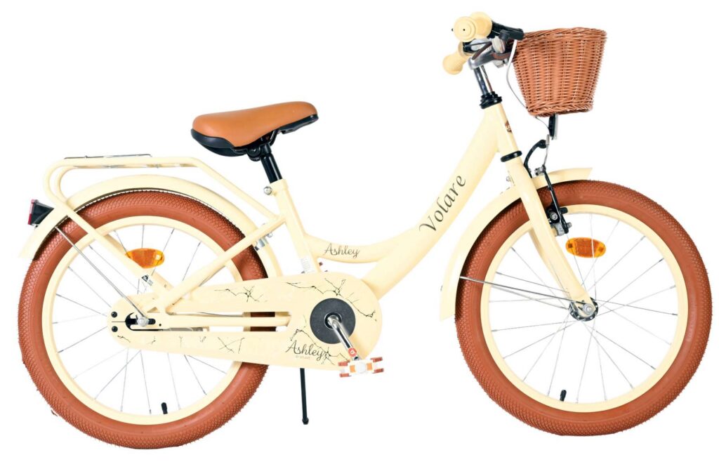 Volare Ashley Kinderfiets – Meisjes – 18 inch – Creme