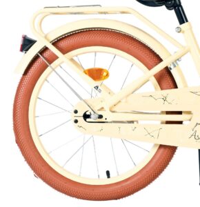 Volare Ashley Kinderfiets - Meisjes - 18 inch - Creme