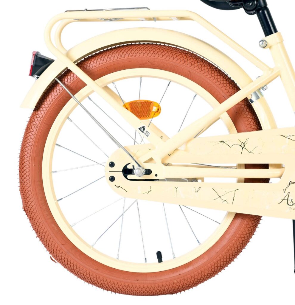 Volare Ashley Kinderfiets – Meisjes – 18 inch – Creme