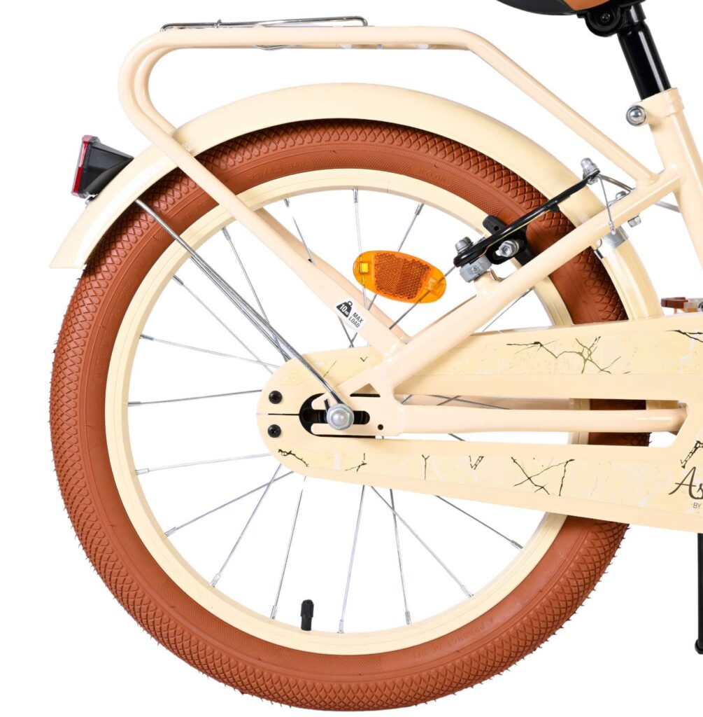 Volare Ashley Kinderfiets – Meisjes – 18 inch – Creme – Twee handremmen