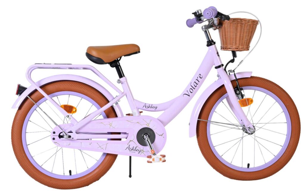 Volare Ashley Kinderfiets – Meisjes – 18 inch – Lila