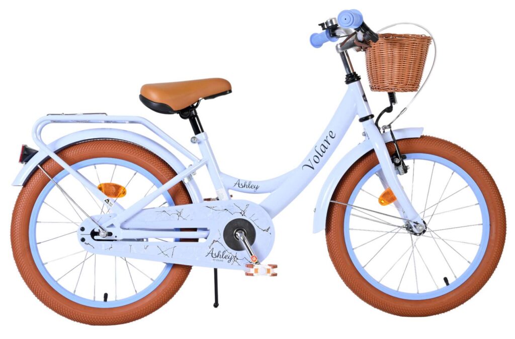 Volare Ashley Kinderfiets – Meisjes – 18 inch – Pastel Blauw