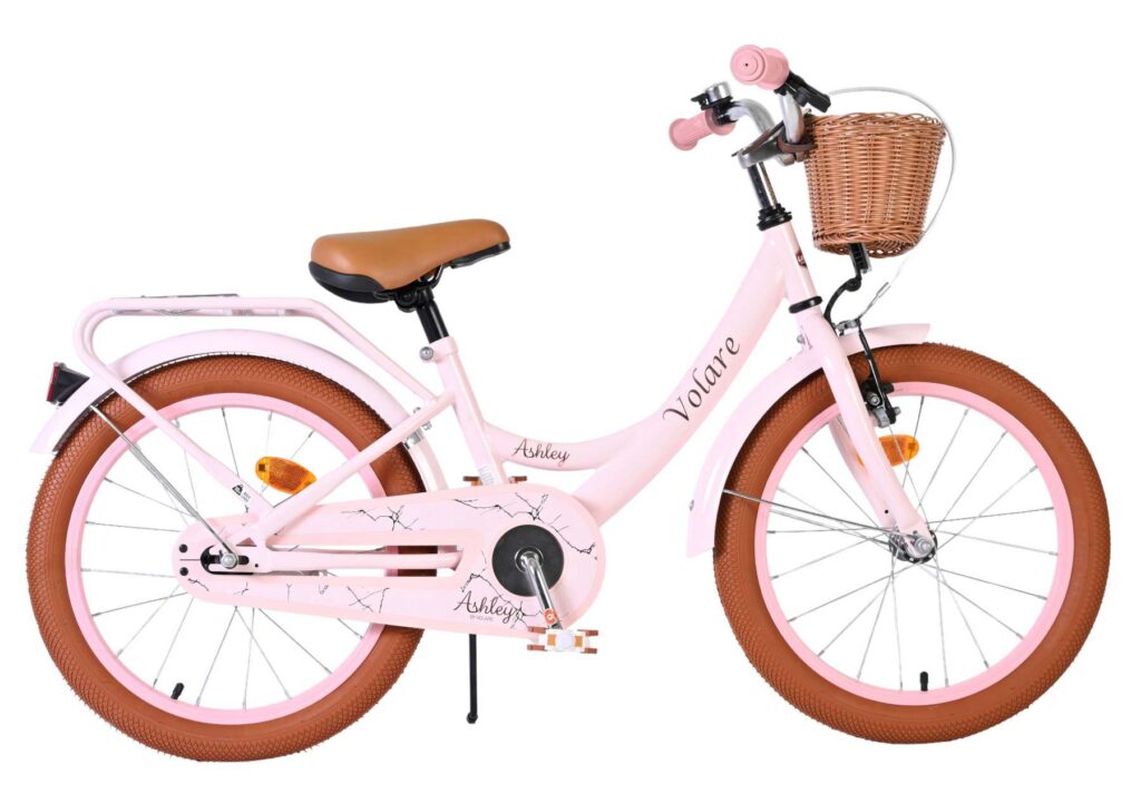 Volare Ashley Kinderfiets – Meisjes – 18 inch – Roze