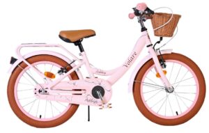 Volare Ashley Kinderfiets – Meisjes – 18 inch – Roze – Twee handremmen