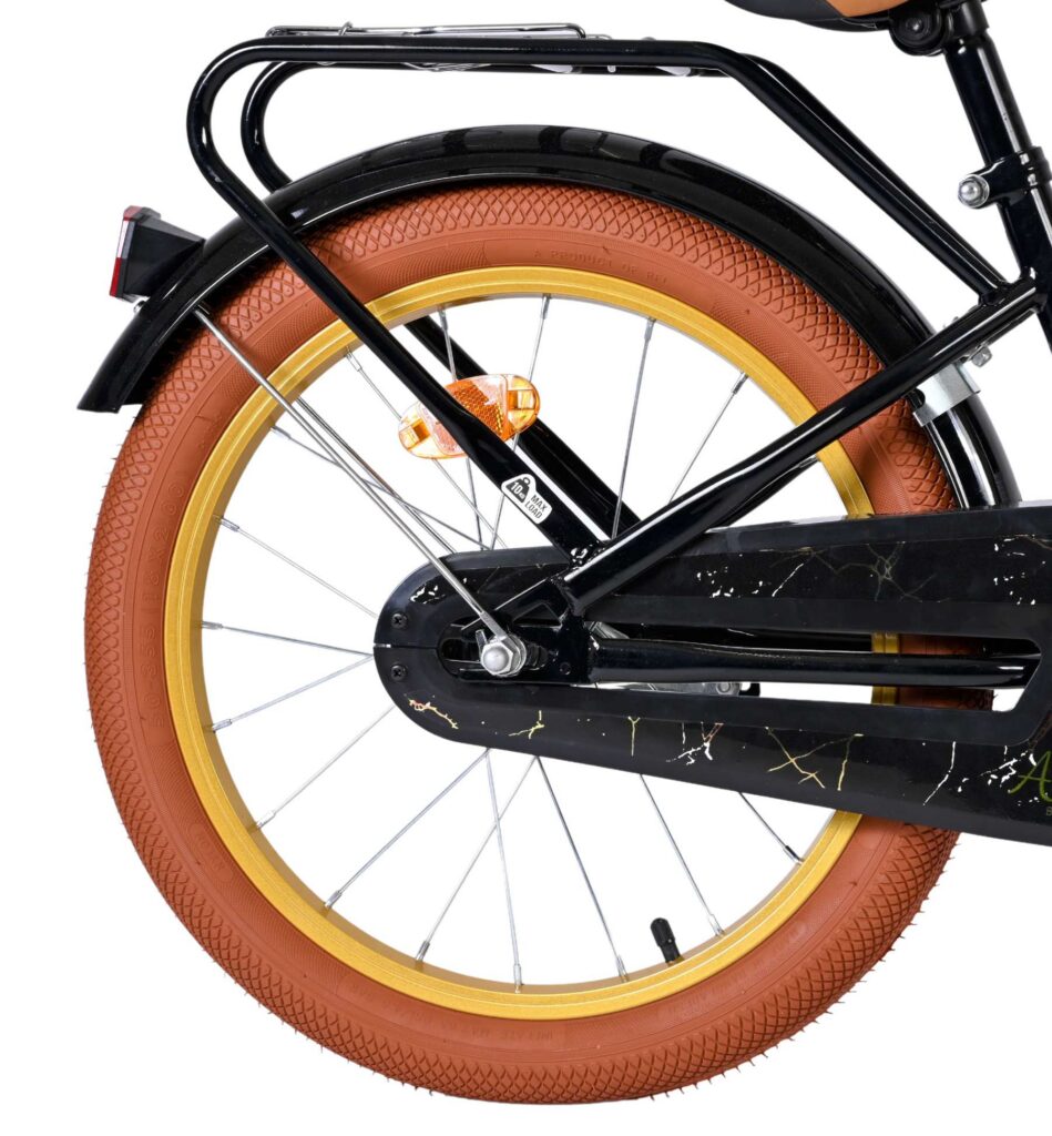Volare Ashley Kinderfiets – Meisjes – 18 inch – Zwart
