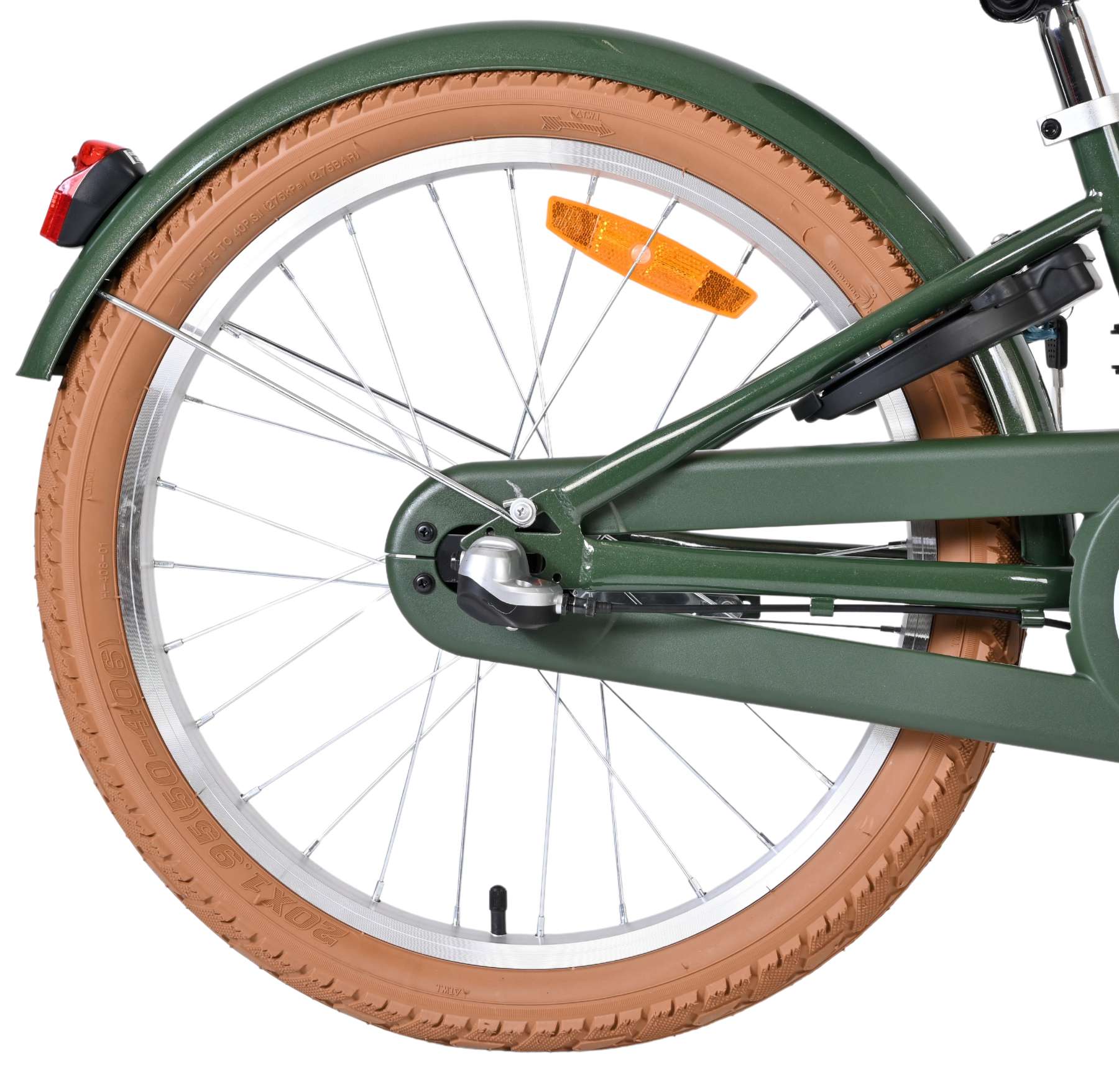 Volare Ashley Kinderfiets – Meisjes – 20 inch – Groen – Nexus 3