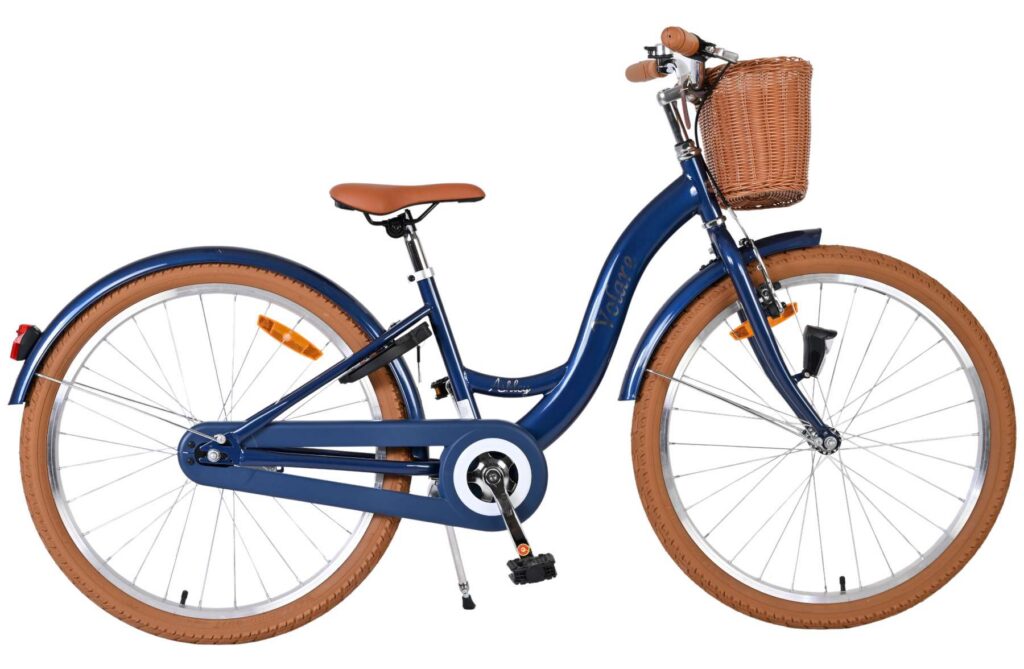 Volare Ashley Kinderfiets – Meisjes – 24 inch – Blauw