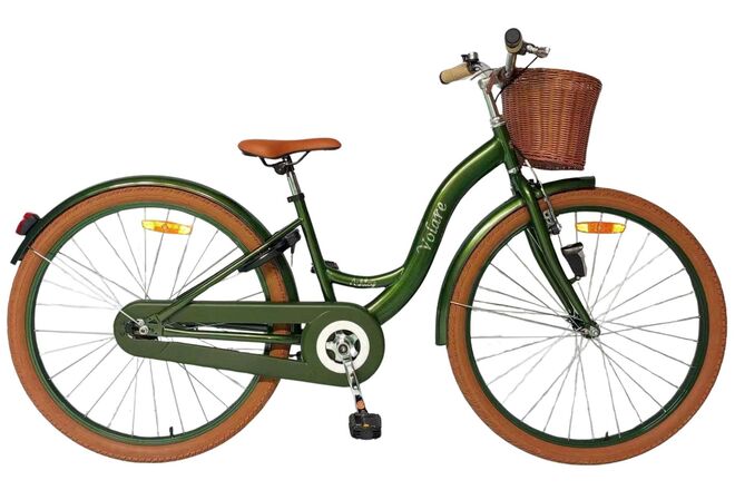 Volare Ashley Kinderfiets – Meisjes – 24 inch – Groen – Nexus 3