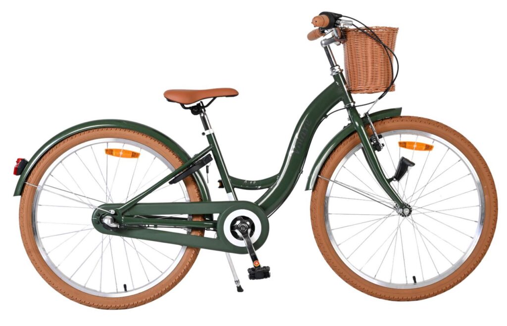 Volare Ashley Kinderfiets – Meisjes – 24 inch – Groen – Shimano Nexus 3