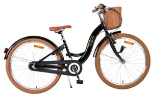 Volare Ashley Kinderfiets – Meisjes – 24 inch – Zwart – Nexus 3