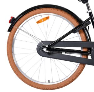 Volare Ashley Kinderfiets - Meisjes - 26 inch - Zwart - Nexus 3 versnellingen