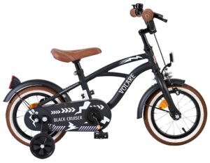 Volare Black Cruiser Kinderfiets – Jongens – 12 inch – Zwart