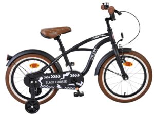 Volare Black Cruiser Kinderfiets – Jongens – 16 inch – Zwart