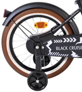 Volare Black Cruiser Kinderfiets - Jongens - 16 inch - Zwart