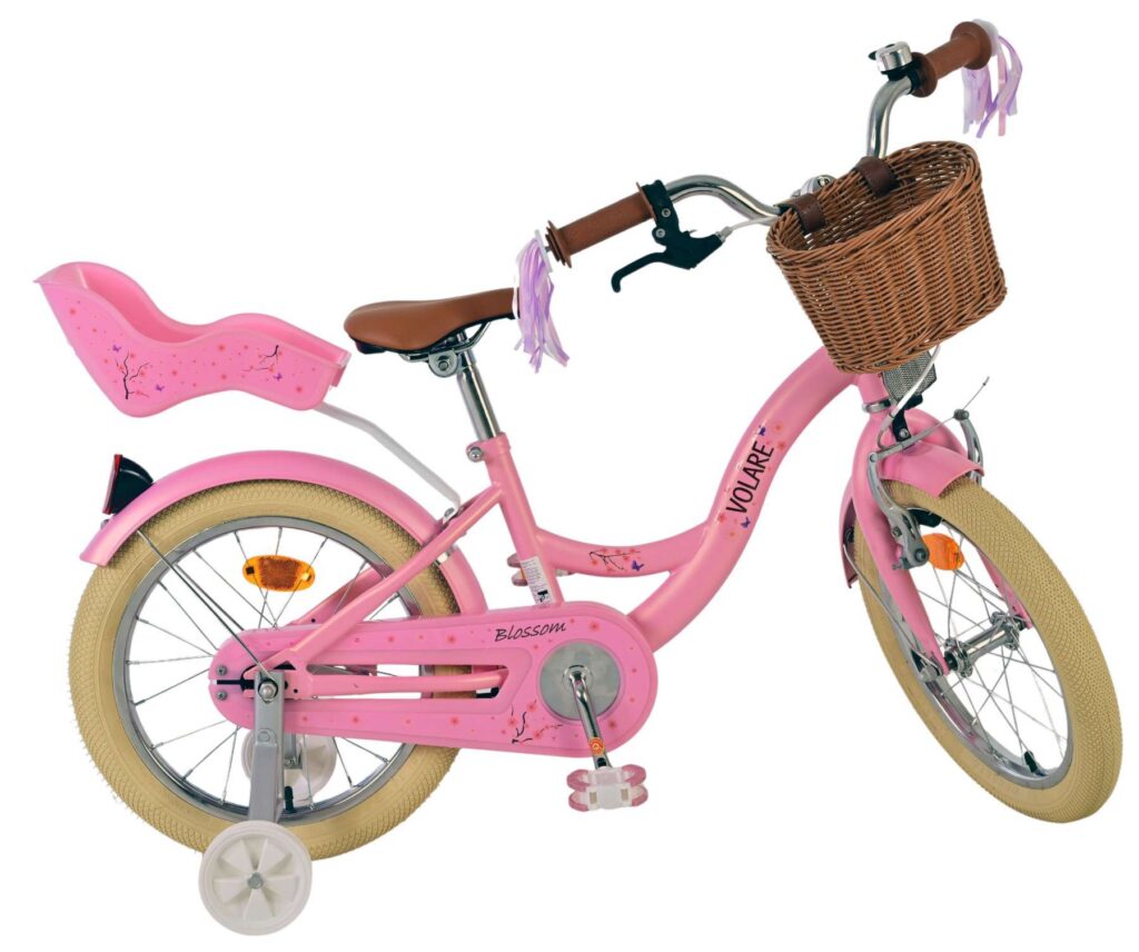 Volare Blossom Kinderfiets – Meisjes – 16 inch – Roze