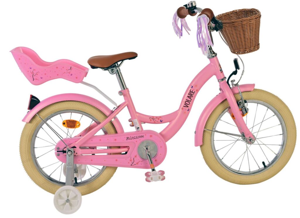 Volare Blossom Kinderfiets – Meisjes – 16 inch – Roze
