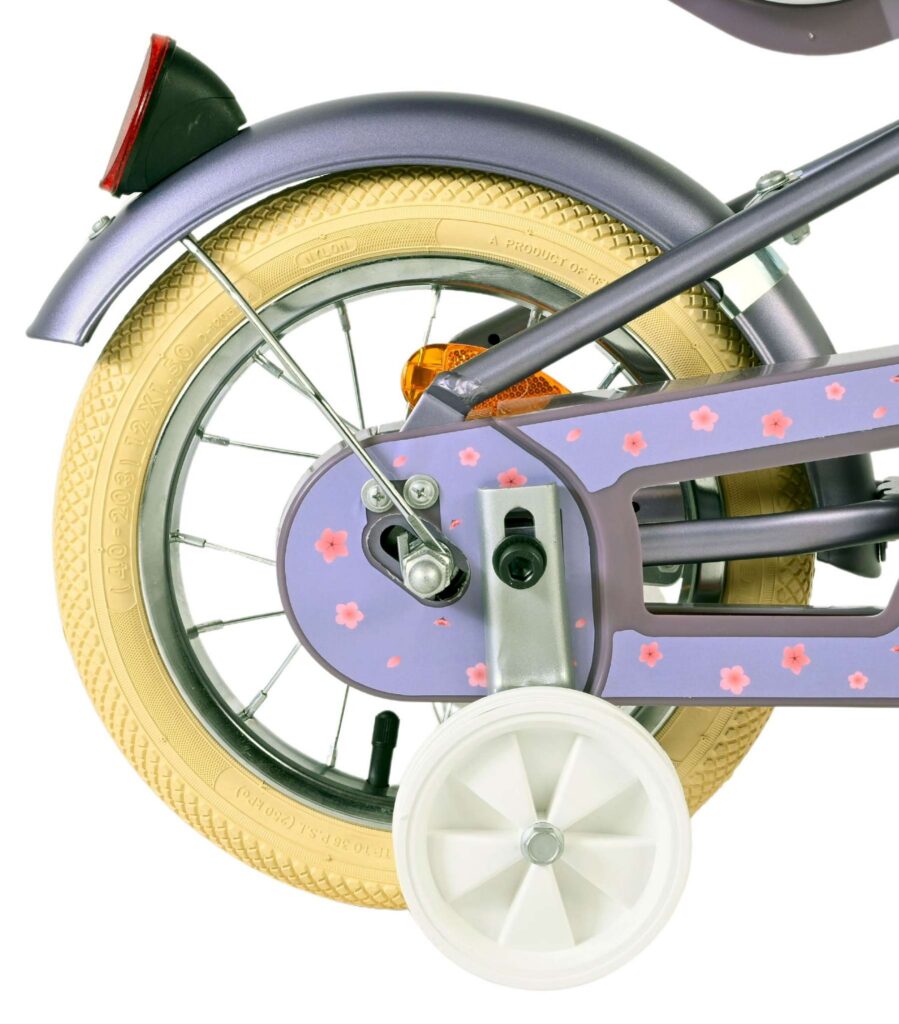 Volare Blossom Kinderfiets – Meisjes – 12 inch – Paars