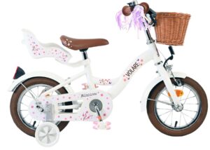 Volare Blossom Kinderfiets – Meisjes – 12 inch – Wit