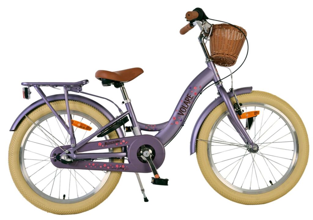 Volare Blossom Kinderfiets – Meisjes – 20 inch – Paars – Shimano Nexus 3