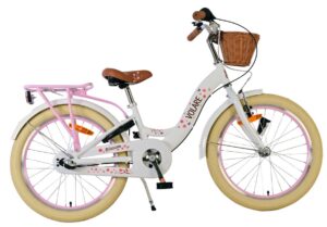 Volare Blossom Kinderfiets – Meisjes – 20 inch – Wit – Nexus 3