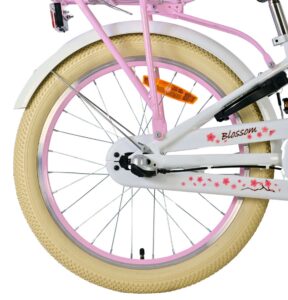 Volare Blossom Kinderfiets - Meisjes - 20 inch - Wit - Nexus 3 versnellingen