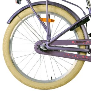 Volare Blossom Kinderfiets - Meisjes - 24 inch - Paars - 3 Versnellingen