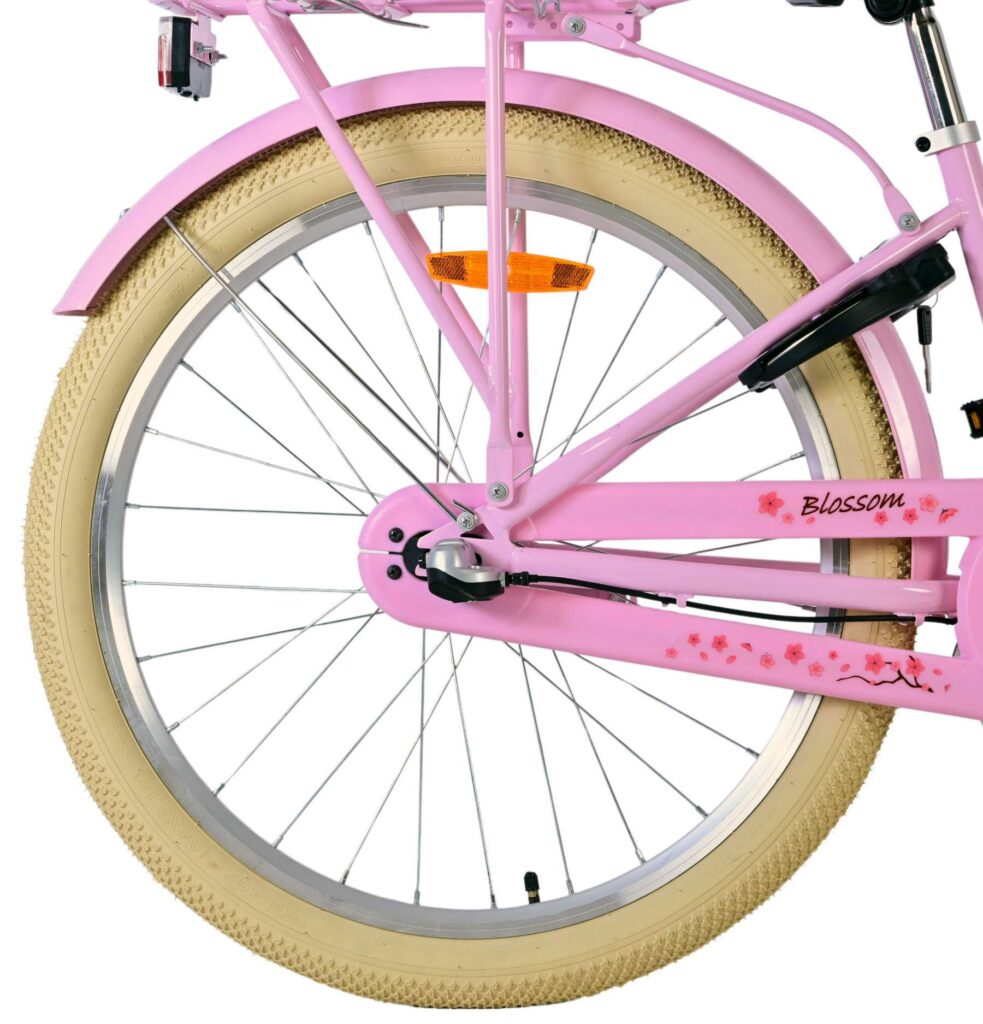 Volare Blossom Kinderfiets – Meisjes – 24 inch – Roze – 3 Versnellingen