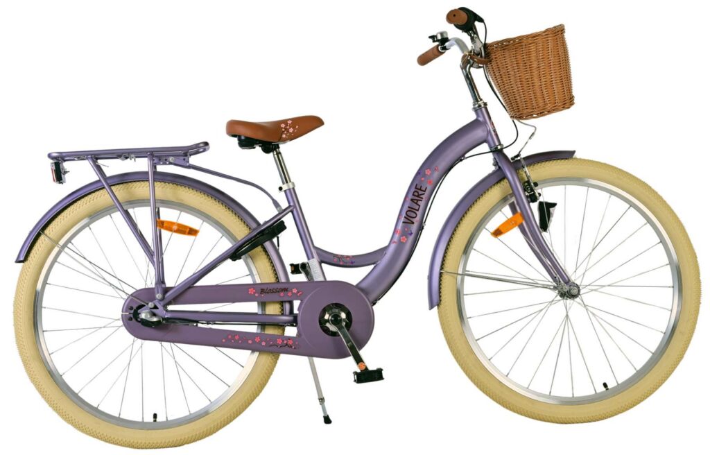 Volare Blossom Kinderfiets – Meisjes – 26 inch – Paars – Shimano Nexus 3