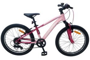 Volare Boost Kinderfiets - 24 inch - 21 Speed - Roze