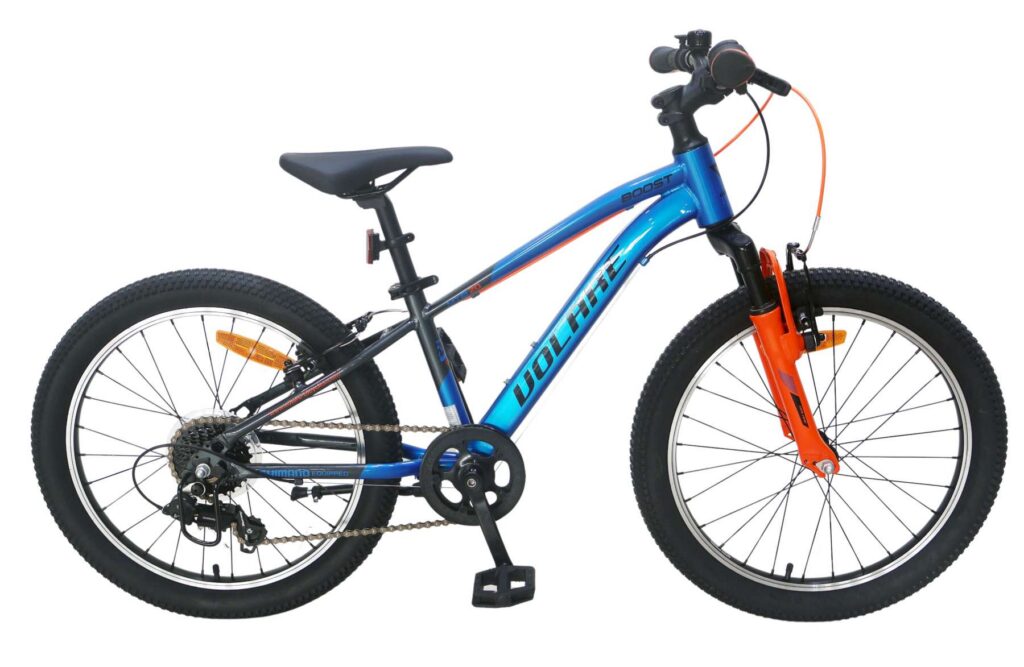 Volare Boost Kinderfiets – 24 inch – Blauw Grijs – 21 versnellingen