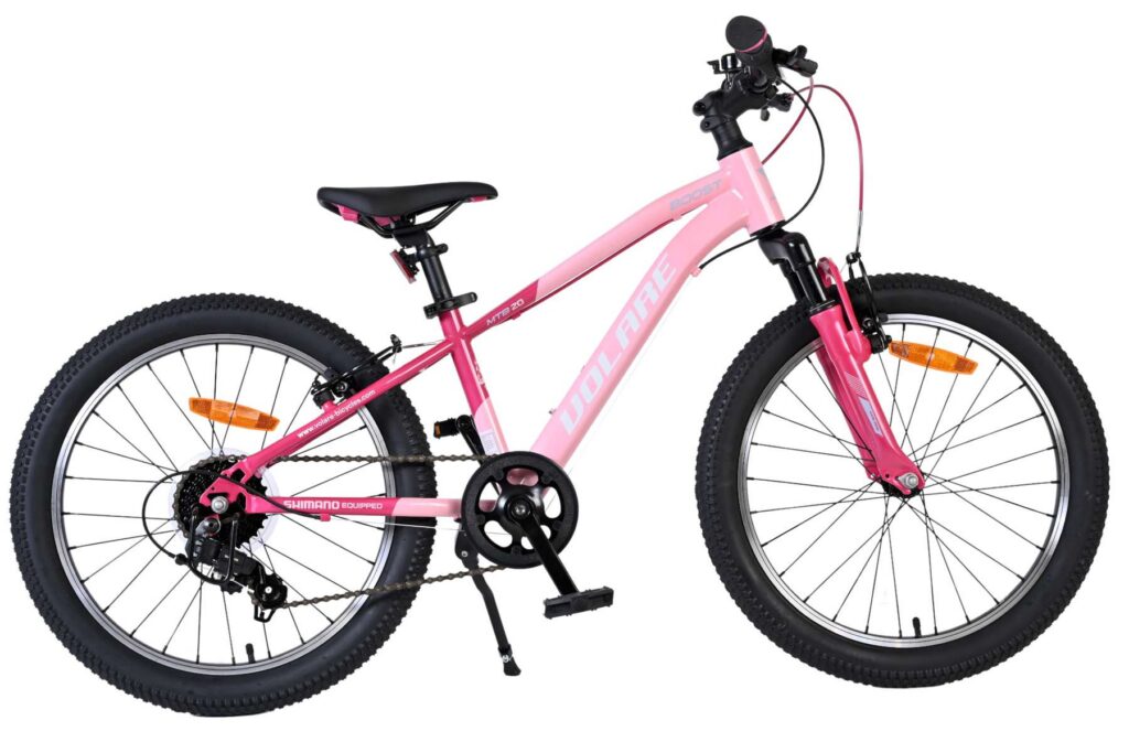 Volare Boost Kinderfiets – 20 inch – Roze – 7 versnellingen