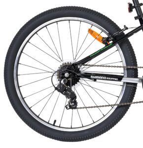Volare Boost Kinderfiets - 24 inch - 21 Speed - Zilver/Groen