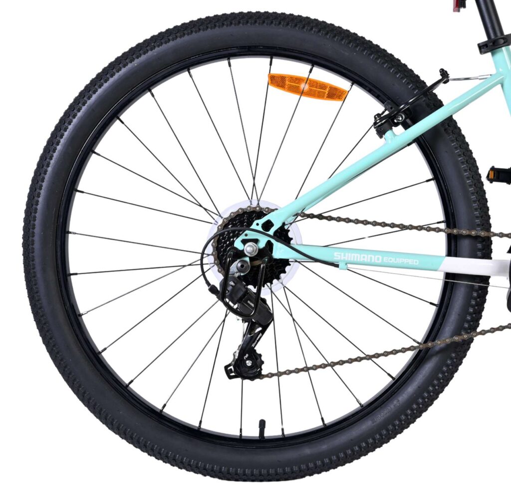 Volare Boost Kinderfiets – 26 inch – 21 speed – Wit/Mintgroen