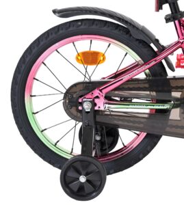 Volare Chrome Kinderfiets - Uni - 16 inch - Roze/Groen