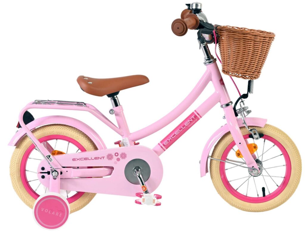 Volare Excellent Kinderfiets – Meisjes – 12 inch – Roze
