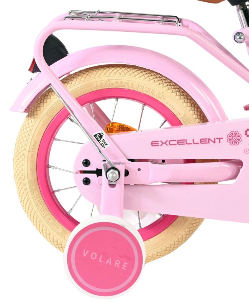 Volare Excellent Kinderfiets – Meisjes – 12 inch – Roze