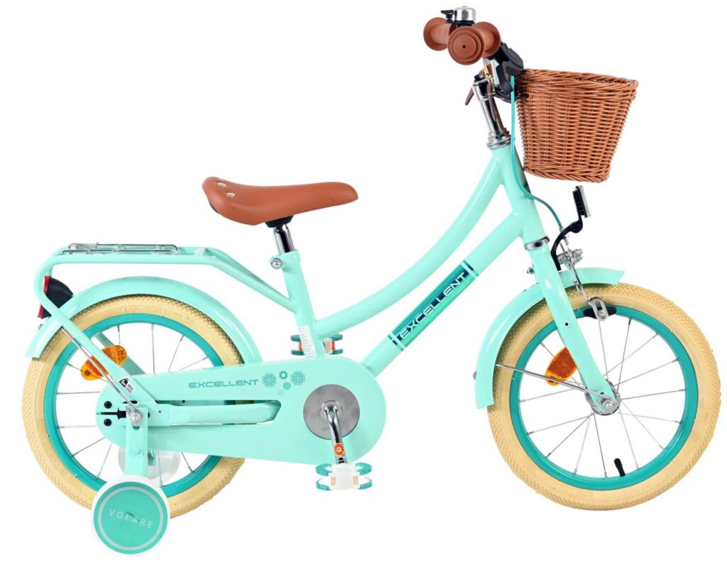 Volare Excellent Kinderfiets – Meisjes – 14 inch – Groen
