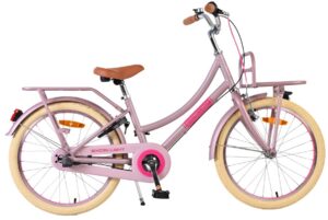 Volare Excellent Kinderfiets – Meisjes – 20 inch – Mat Roze – 3 versnellingen