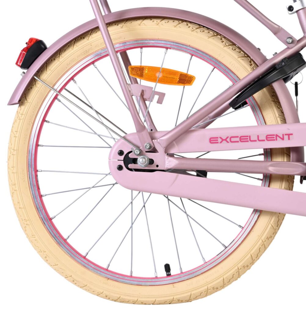 Volare Excellent Kinderfiets – Meisjes – 20 inch – Mat Roze