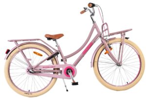 Volare Excellent Kinderfiets – Meisjes – 24 inch – Mat Roze – 3 Versnellingen