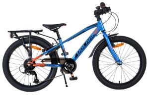 Volare Explorer Kinderfiets – 20 inch – Blauw/Oranje – 7 Speed