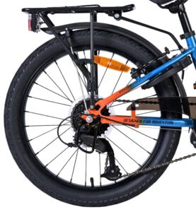 Volare Explorer Kinderfiets - 20 inch - 7 Speed - Blauw/Oranje
