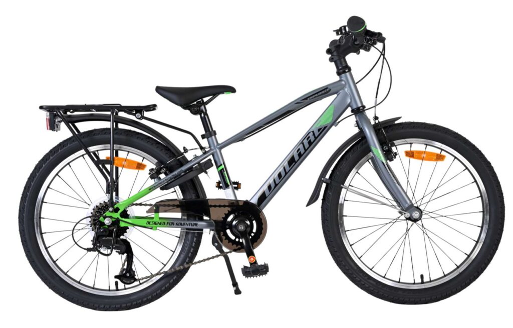 Volare Explorer Kinderfiets – Jongens – 20 inch – Donkergrijs – 7 Speed