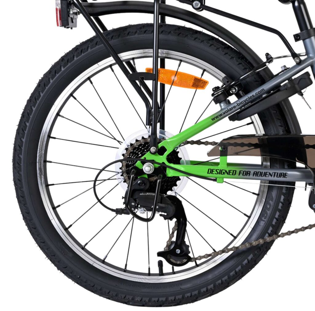 Volare Explorer Kinderfiets – 20 inch – 7 Speed – Donkergrijs