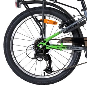 Volare Explorer Kinderfiets - 20 inch - 7 Speed - Donkergrijs