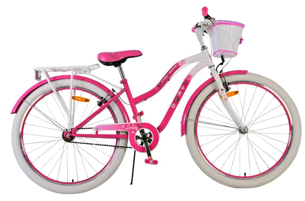 Volare Lovely Kinderfiets – Meisjes – 26 inch – Roze – Twee handremmen