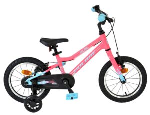 Volare Milano Kinderfiets – Meisjes – 14 inch – Roze – Twee handremmen