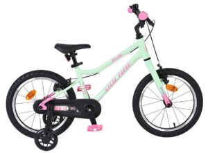 Volare Milano Kinderfiets – Meisjes- 16 inch – Mintgroen – Twee handremmen
